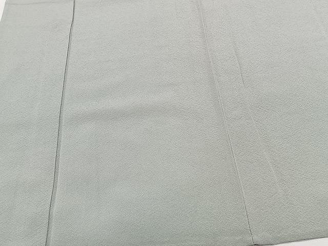 平和屋着物▽上質な色無地 単衣 柳鼠色 正絹 逸品 CAAX2520xi