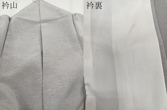 平和屋着物▽京加賀友禅 百貫達雄 色無地 単衣 素色 正絹 逸品 CAAX2522xi