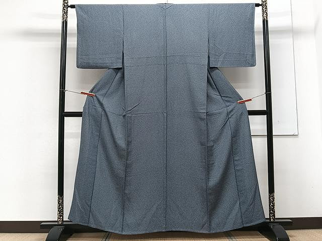 平和屋着物▽江戸小紋 単衣 吉祥小紋柄 正絹 逸品 CAAX2528xi