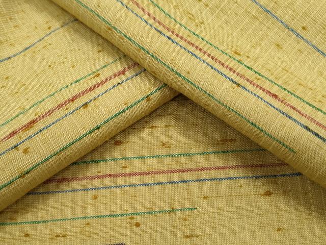 平和屋着物●上質な紬 吉祥文 正絹 逸品 CAAX3045th