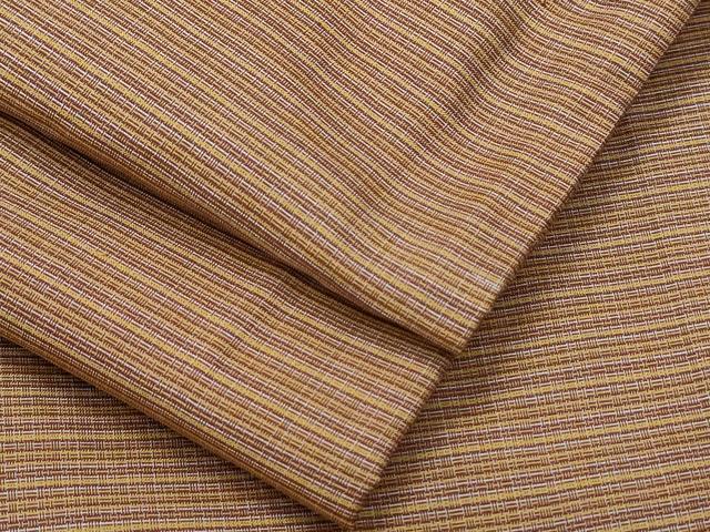 平和屋着物●男性 紬 格子文 正絹 逸品 CAAX3068th
