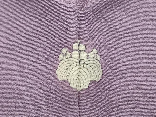 平和屋着物●上質な色無地 浅紫色 正絹 逸品 CAAX3109th