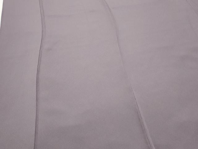 平和屋着物●上質な色無地 鳩羽色 正絹 逸品 CAAX3121th