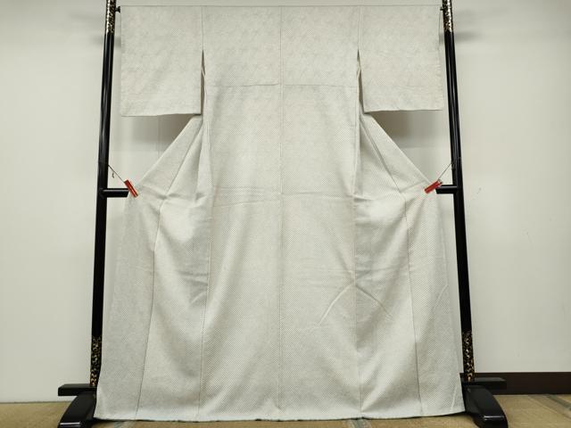 平和屋着物●大変加工の良い総絞り小紋 正絹 逸品 CAAX4428ut