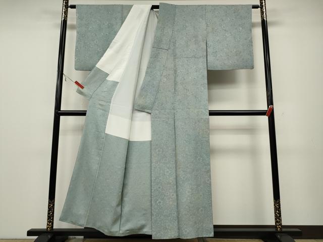 平和屋着物●上質な小紋 作家物 辻が花地紋 正絹 逸品 CAAX4443ut