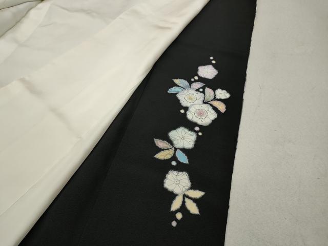平和屋着物●越後十日町の一流染匠 桐屋・翠山工房 徳永憲峯 黒留袖 辻が花 絞り 金彩 鈴乃屋扱い 正絹 逸品 CAAX4496ut