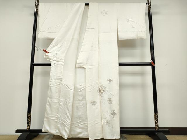 平和屋着物●訪問着 総刺繍 正倉院花文 金銀糸 正絹 逸品 CAAX4551ut