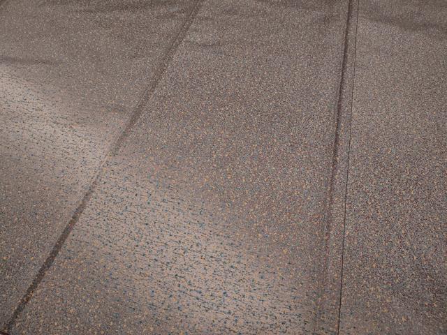 平和屋着物●訪問着 本場染大島紬 霞文 正絹 逸品 CAAX4620ut