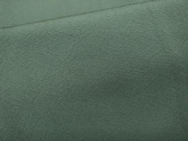 平和屋着物●上質な色無地 利休鼠色 正絹 逸品 CAAX4743ut