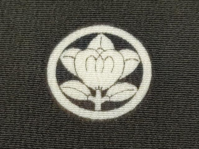 平和屋着物■豪華黒留袖 駒刺繍 御所車扇面菊文 金銀糸 正絹 逸品 CAAX5495fb