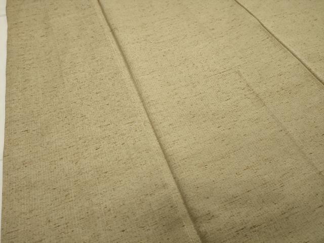 平和屋着物●ぜんまい紬 霞文 正絹 逸品 CAAX5695gh