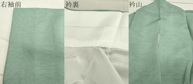 平和屋着物●上質な小紋 草木文 正絹 逸品 CAAX5703gh