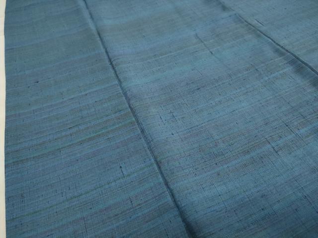 平和屋着物●上質な紬 横段文 正絹 逸品 CAAX5704gh