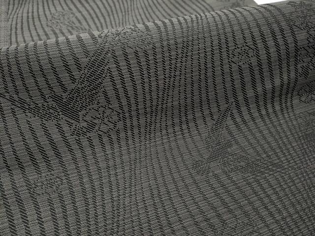 平和屋着物●染色作家 斉藤三才 両面 六通柄袋帯 三才鳥 金通し地 正絹 逸品 CAAX7467hy