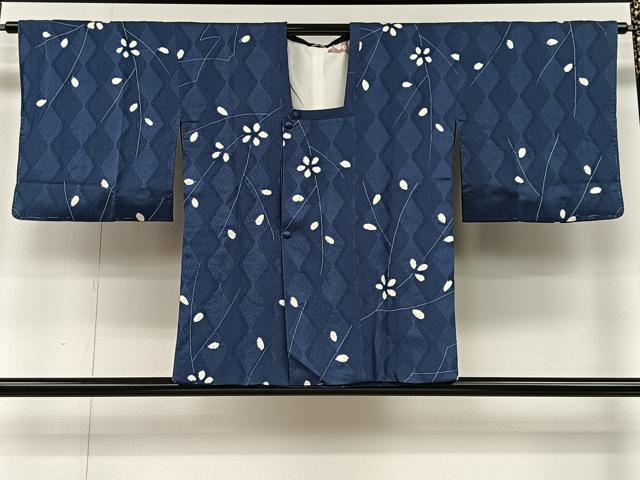 平和屋着物∞道行コート 総絞り 舞花文 正絹 逸品 CAAX7849ua