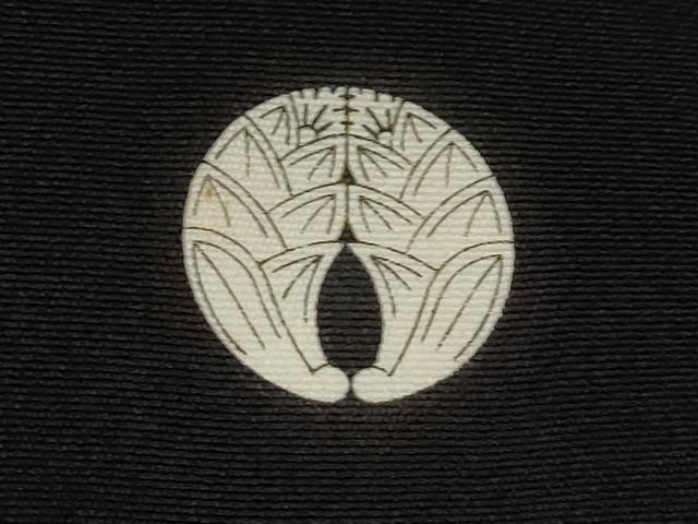 平和屋着物■豪華黒留袖 飛鶴御所車花文 金彩 正絹 逸品 CAAX8456dy