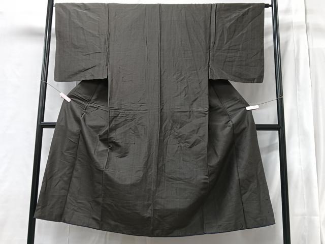 平和屋着物■男性 紬 縞 正絹 逸品 CAAX9766xe