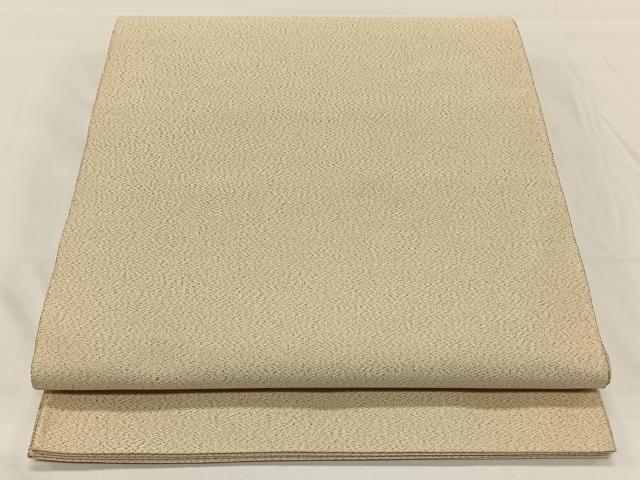 平和屋着物◎全通柄袋帯 霞文 金糸 正絹 逸品 CAAY1200qv