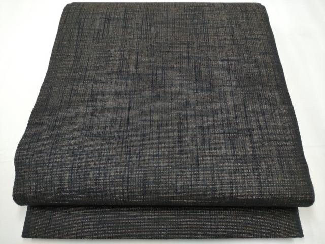 平和屋着物▽スリーシーズン 春夏秋 両面 六通柄袋帯 霞文 金糸 正絹 逸品 CAAY2776hy