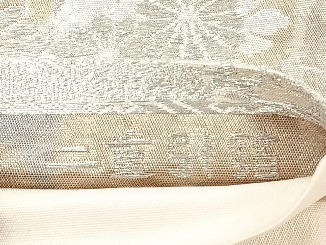 平和屋着物◎六通柄袋帯 古京錦 風景文 二重引箔 正絹 逸品 CAAY3863xi
