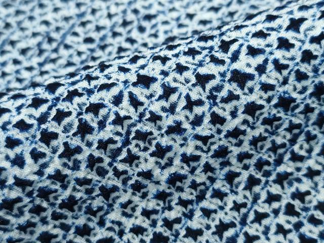 平和屋着物∴夏物 浴衣 有松鳴海絞り 三浦絞り 綿 逸品 CAAY4417ng