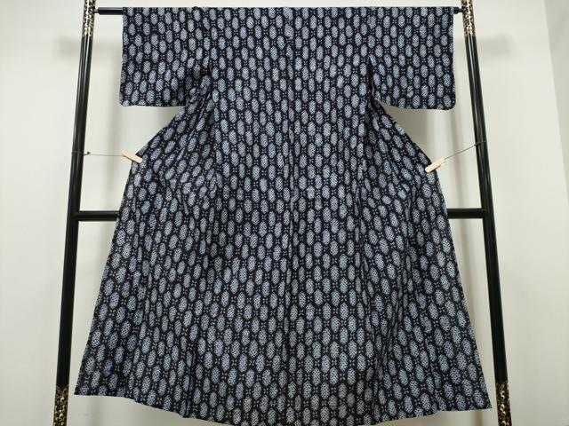 平和屋着物∴夏物 浴衣 有松鳴海絞り 吉祥文 綿 逸品 CAAY4493ng