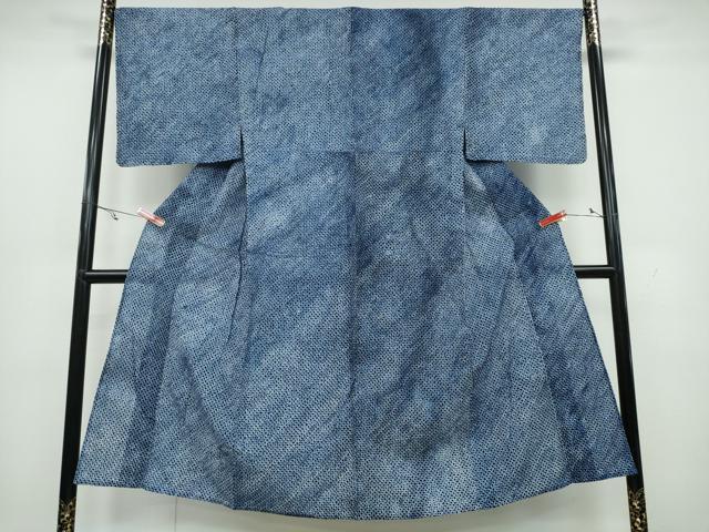 平和屋着物∴夏物 男性 浴衣 有松鳴海絞り 三浦絞り 綿 逸品 CAAY4662ng