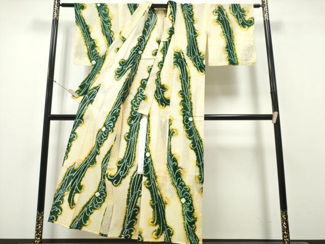 平和屋着物∴夏物 浴衣 有松鳴海絞り 乱菊 綿 逸品 未使用 CAAY4794ng
