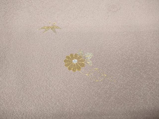 平和屋着物●豪華色留袖 作家物 舞花文 金彩 正絹 逸品 CAAY4911ut