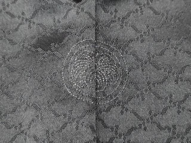 平和屋着物●訪問着 刺繍 舞葉文 暈し染め 金糸 正絹 逸品 CAAY4913ut