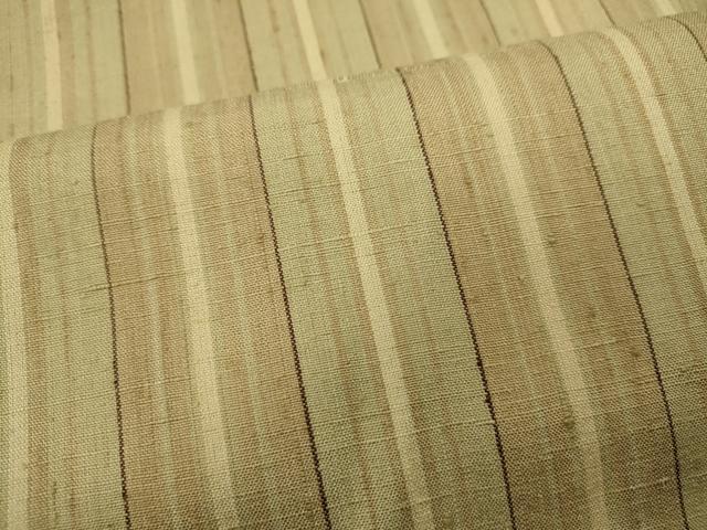 平和屋着物●上質な紬 間道 正絹 逸品 CAAY4942ut
