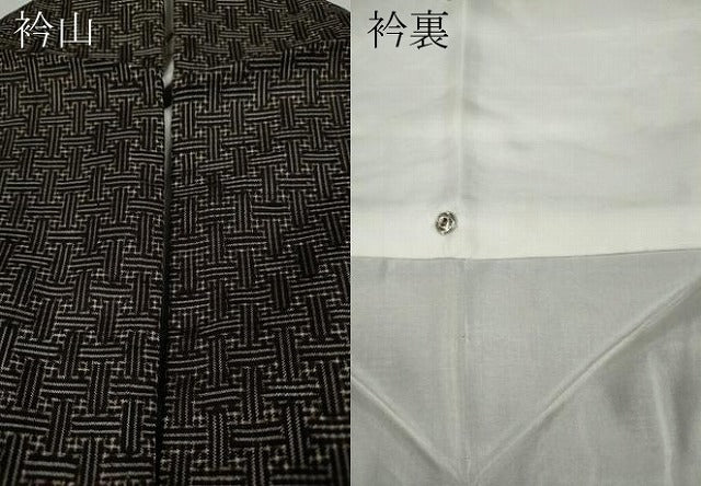 平和屋着物●本場大島紬 龍郷絣 秋名バラ 正絹 逸品 CAAY4990ut