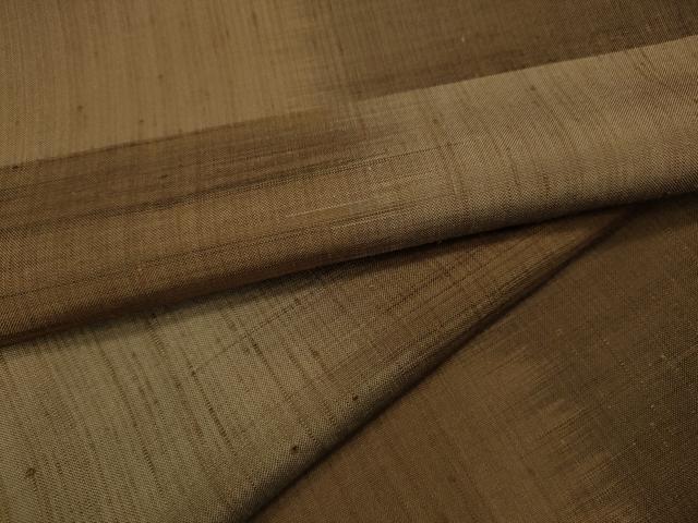 平和屋着物●上質な紬 格子柄 正絹 逸品 CAAY5033ut