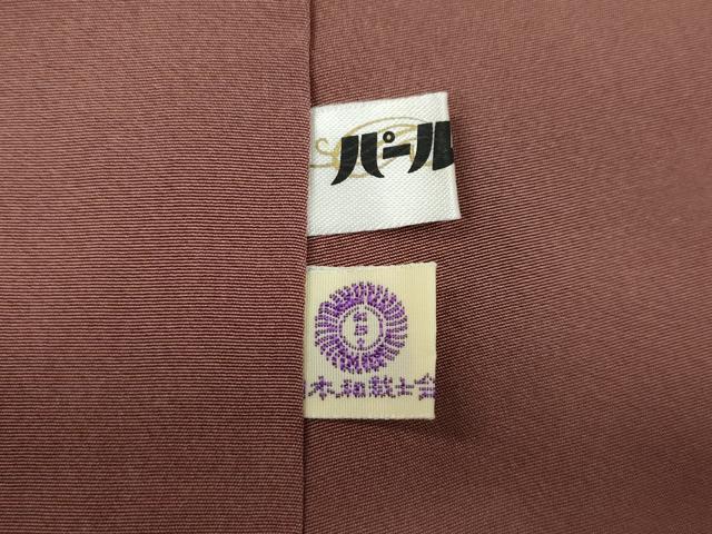 平和屋着物●上質な紬 格子柄 正絹 逸品 CAAY5045ut