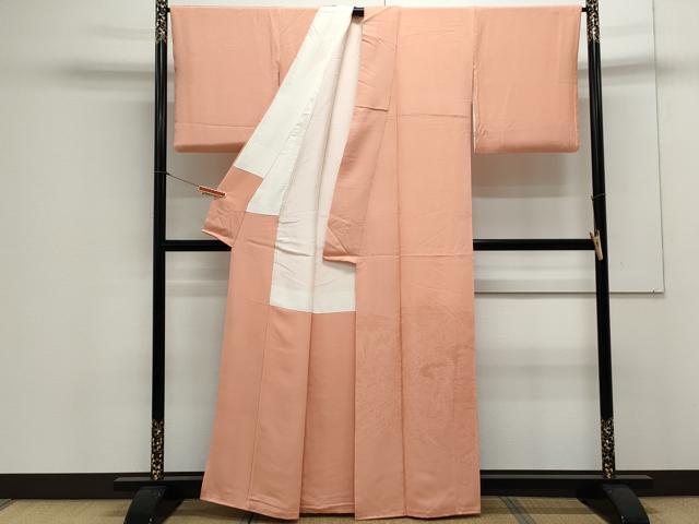 平和屋着物■豪華色留袖 都林水名勝園 甚三紅色 正絹 逸品 CAAY7531th