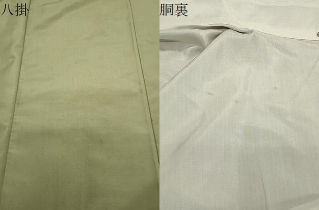 平和屋着物●上質なお召 縞 正絹 逸品 未使用 CAAY8045gh