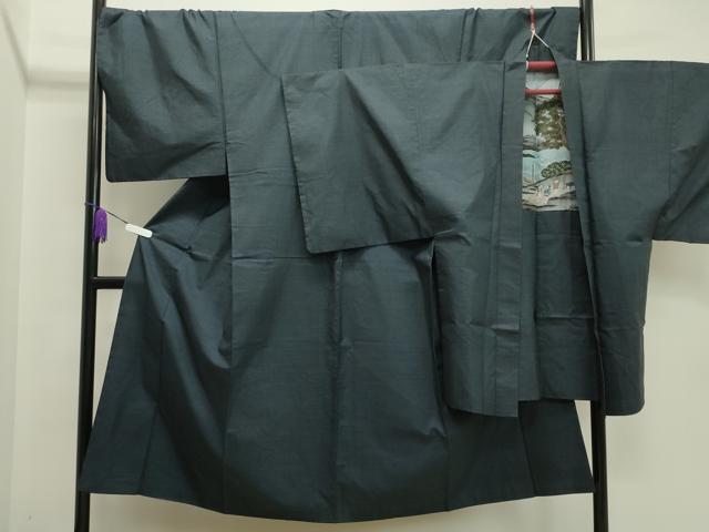 平和屋着物●男性 本場大島紬 アンサンブル 100亀甲 総詰め 正絹 逸品 CAAY8077gh
