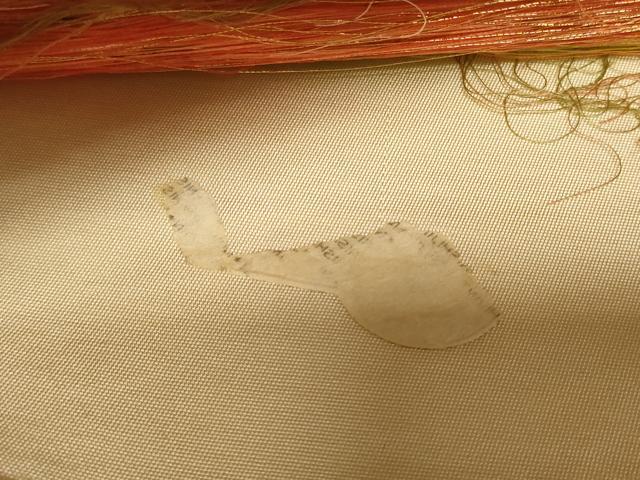 平和屋着物◎西陣 六通柄袋帯 双鳥花丸文 金糸 正絹 逸品 CAAY8856in