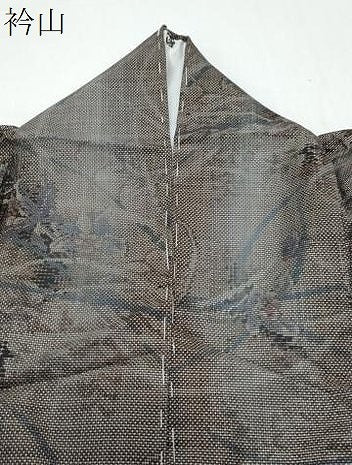 平和屋着物●本場大島紬 9マルキ 草花文 正絹 逸品 CAAY9521th