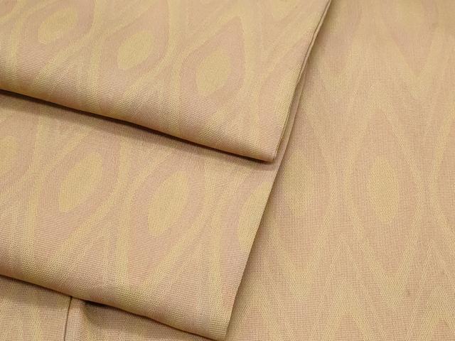 平和屋着物●上質なお召 吉祥文 正絹 逸品 CAAY9538th