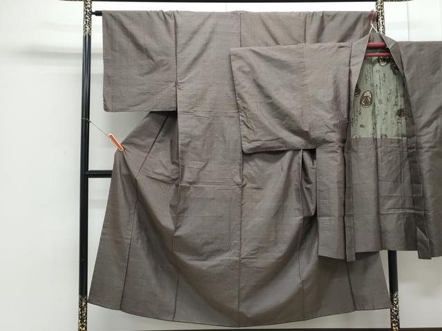 平和屋着物●男性 本場大島紬 アンサンブル 80亀甲 総詰め 正絹 逸品 CAAY9580th