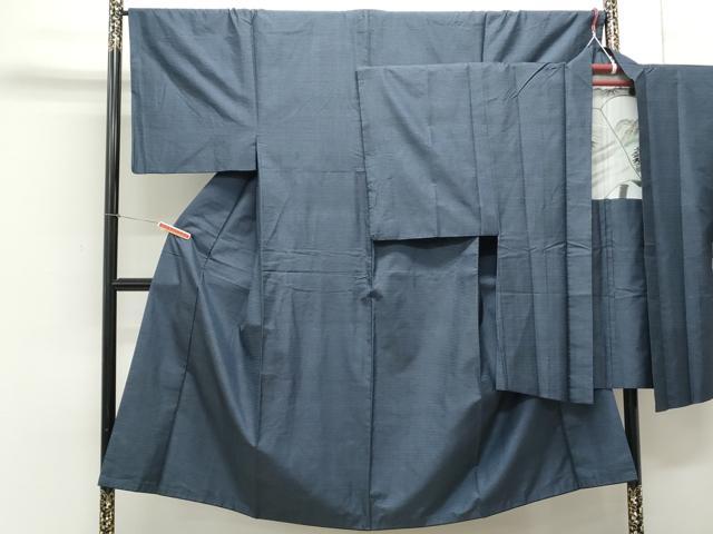 平和屋着物●男性 本場大島紬 アンサンブル 100亀甲 総詰め 正絹 逸品 CAAY9596th