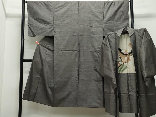 平和屋着物●男性 本場大島紬 アンサンブル 100亀甲 総詰め 正絹 逸品 CAAZ1094vf
