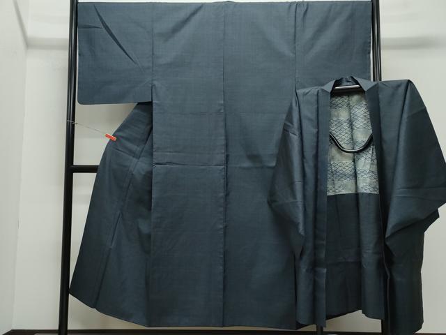 平和屋着物●男性 本場大島紬 アンサンブル 120亀甲 総詰め 正絹 逸品 CAAZ1152vf