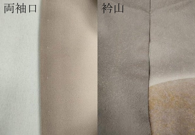平和屋着物●訪問着 竹屋町刺繍 道長松文 暈し染め 金彩 正絹 逸品 CAAZ2468ut