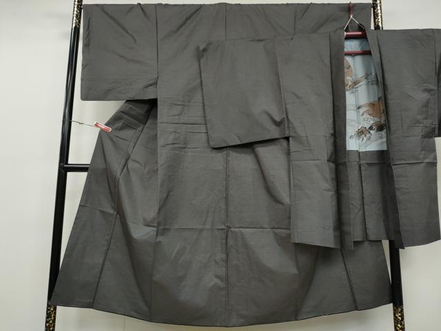 平和屋着物●男性 本場大島紬 アンサンブル 120亀甲 総詰め 正絹 逸品 CAAZ2558ut