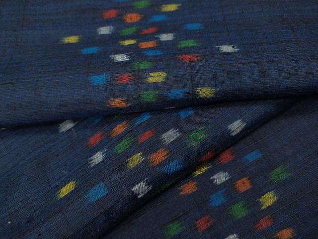 平和屋着物●上質な紬 吉祥間道 正絹 逸品 未使用 CAAZ2611ut