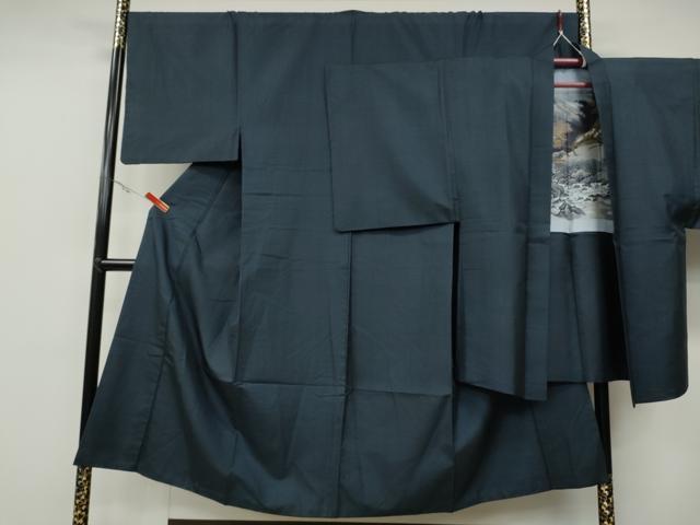 平和屋着物●男性 本場大島紬 アンサンブル 100亀甲 総詰め 正絹 逸品 CAAZ2731ut