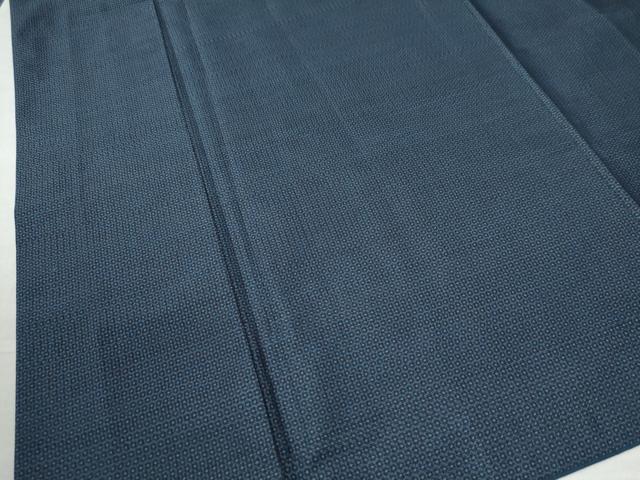 平和屋着物●男性 本場大島紬 アンサンブル 80亀甲 総詰め 正絹 逸品 CAAZ2821yc