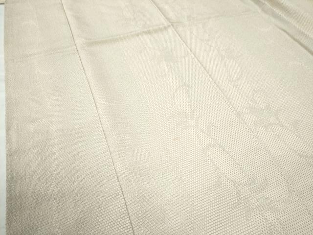 平和屋着物●本塩沢 110亀甲 枝花文 正絹 逸品 CAAZ2823yc